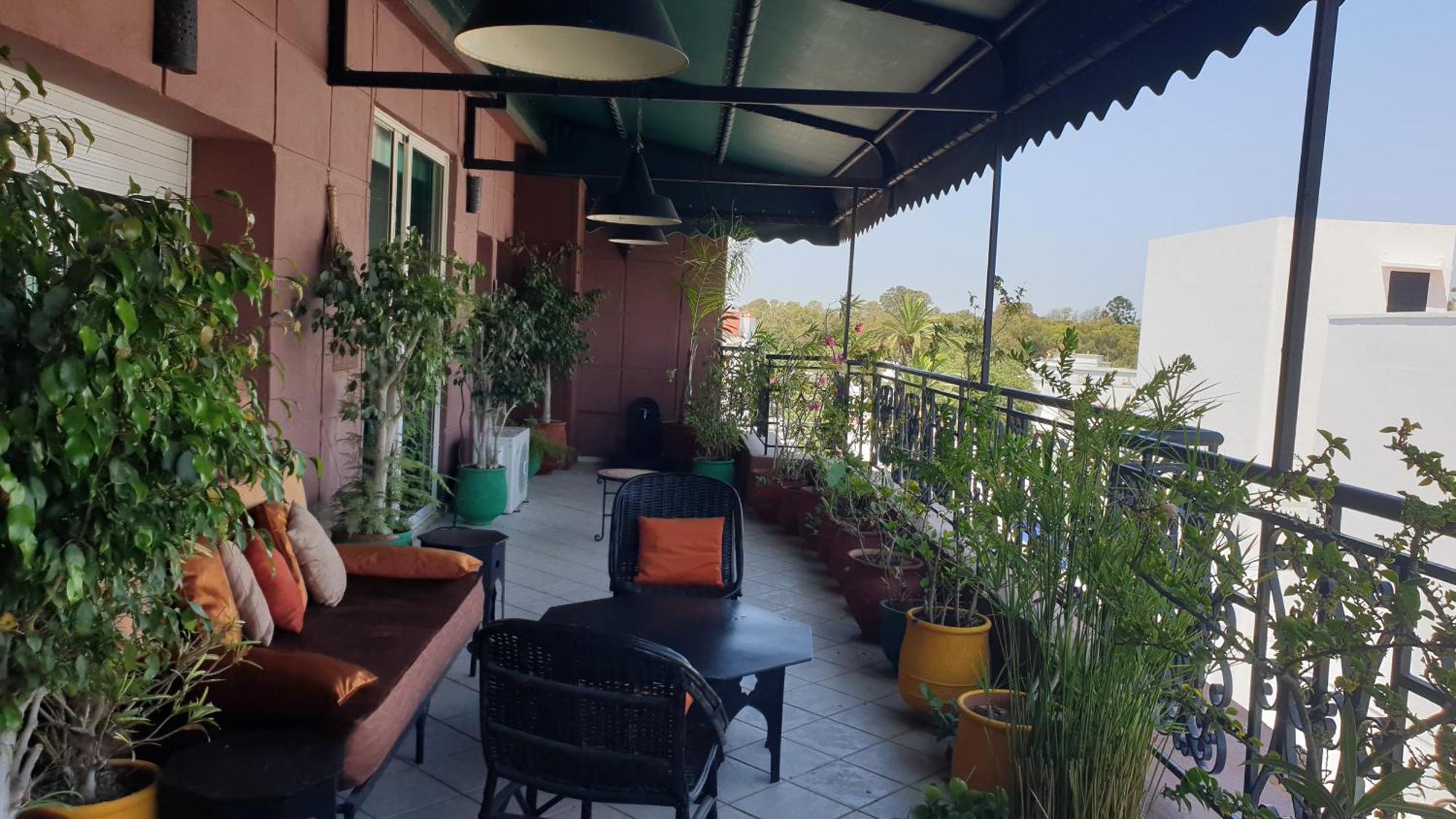 Appartement Agreable Avec 2 Tres Belles Terrasses Au Coeur De Ραμπάτ Εξωτερικό φωτογραφία