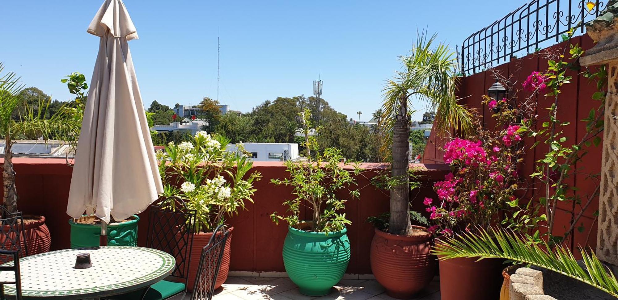 Appartement Agreable Avec 2 Tres Belles Terrasses Au Coeur De Ραμπάτ Εξωτερικό φωτογραφία
